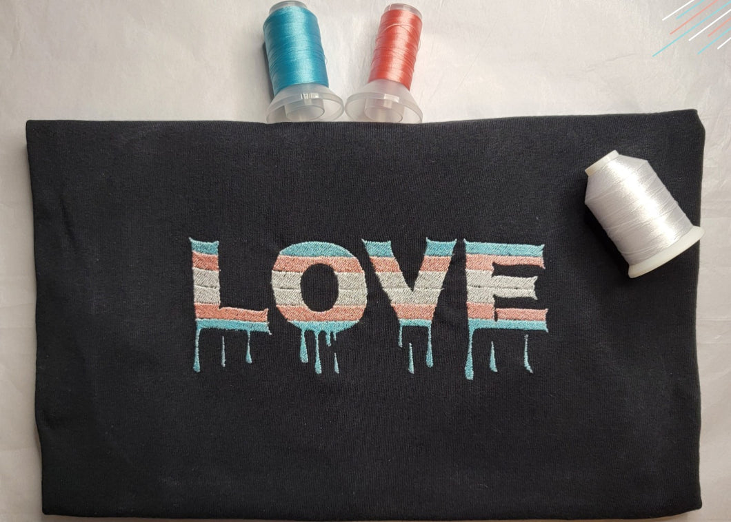 Drippy Love *Interchangeable Flag Color*