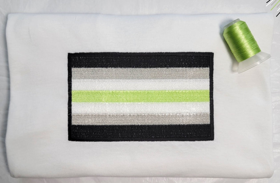 Agender Pride Flag (Plus Curve)
