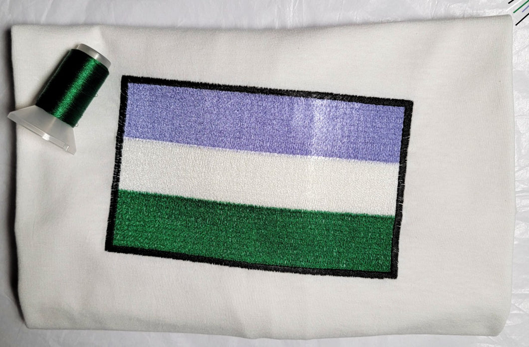 Genderqueer Pride Flag (Plus Curve)